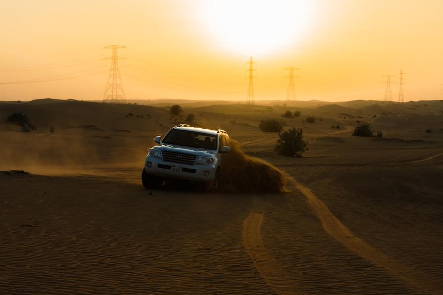 llegar al Safari por el Desierto en Dubái