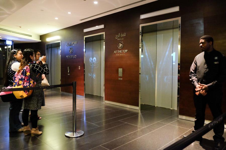 La subida al Burj Khalifa