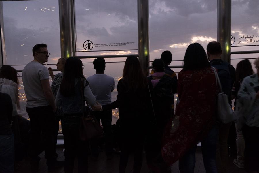 amanecer Burj Khalifa dubai