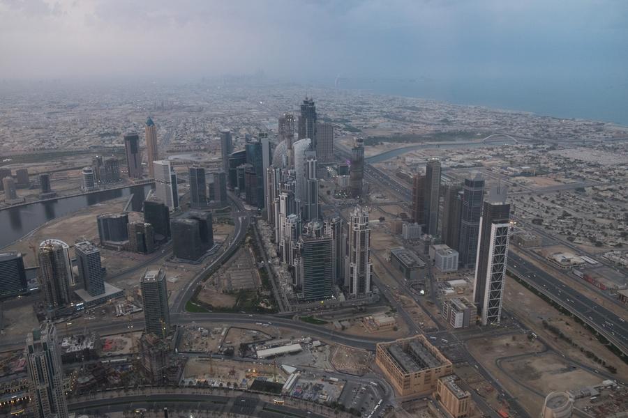 evitar multitudes en el Burj Khalifa