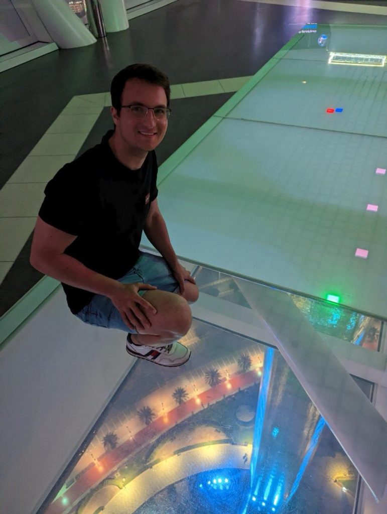 el Marco de dubai paso transparente