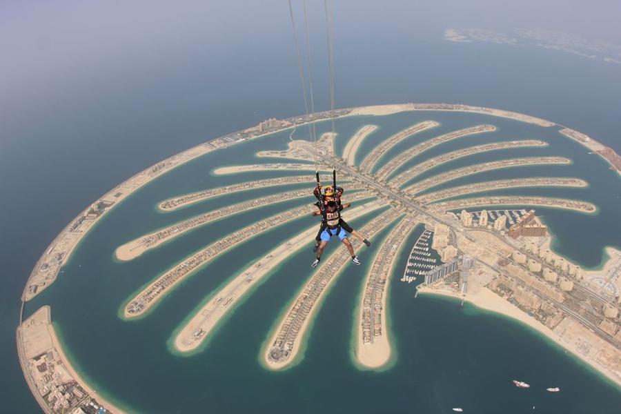 paracaidismo en dubai